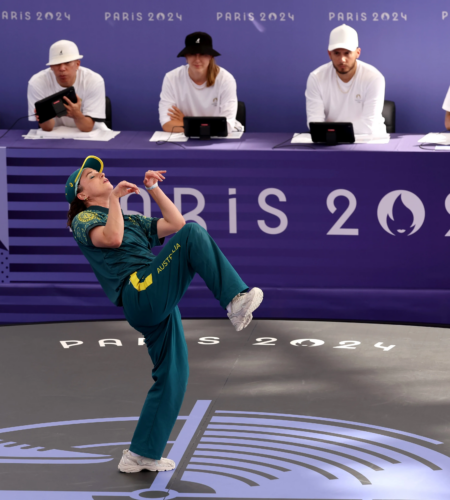 Raygun's Olympic "Kangaroo Dance"