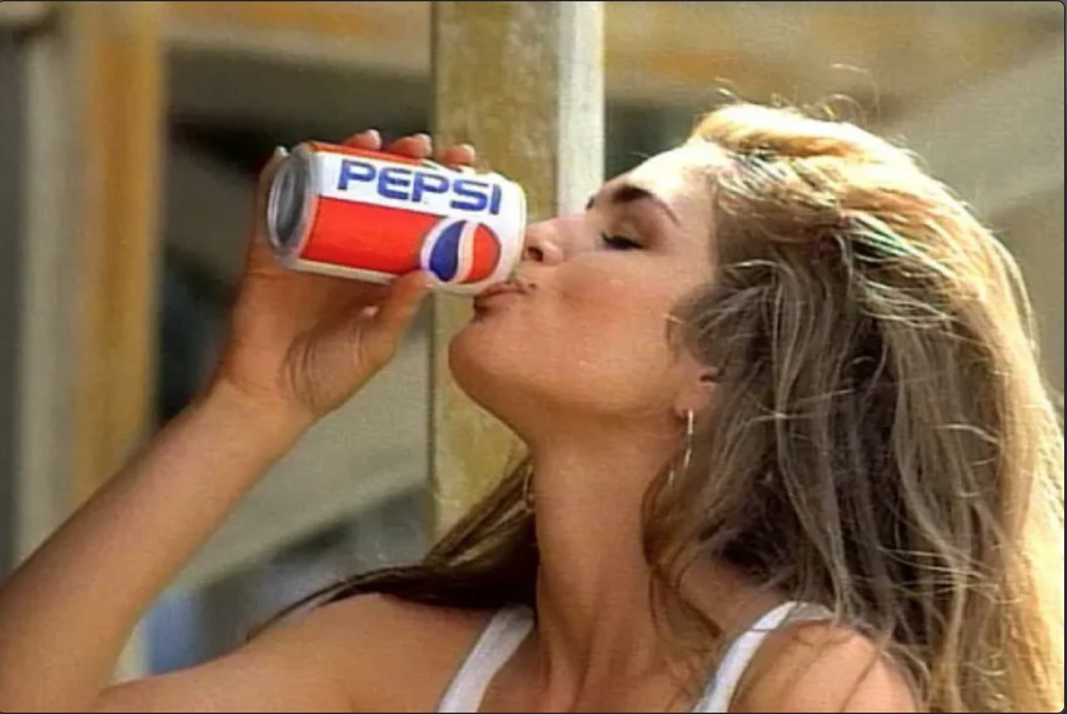 Cindy Crawford's Iconic Pepsi Moment