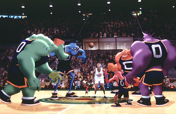 Space Jam - Aliens Hit the Basketball Court