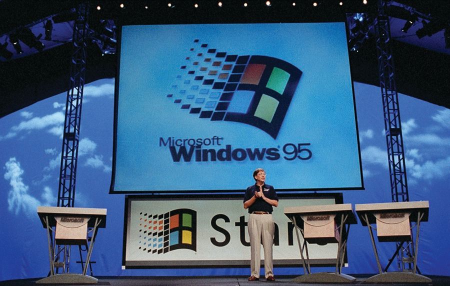Windows 95 Launches