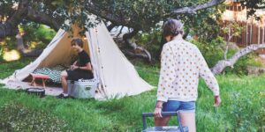 Camping in the Backyard