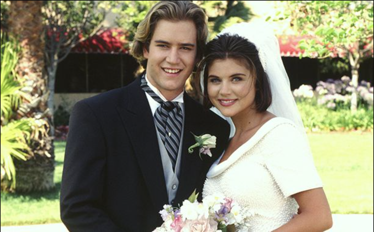 Zack and Kelly’s Wedding Was a Made-for-TV Event