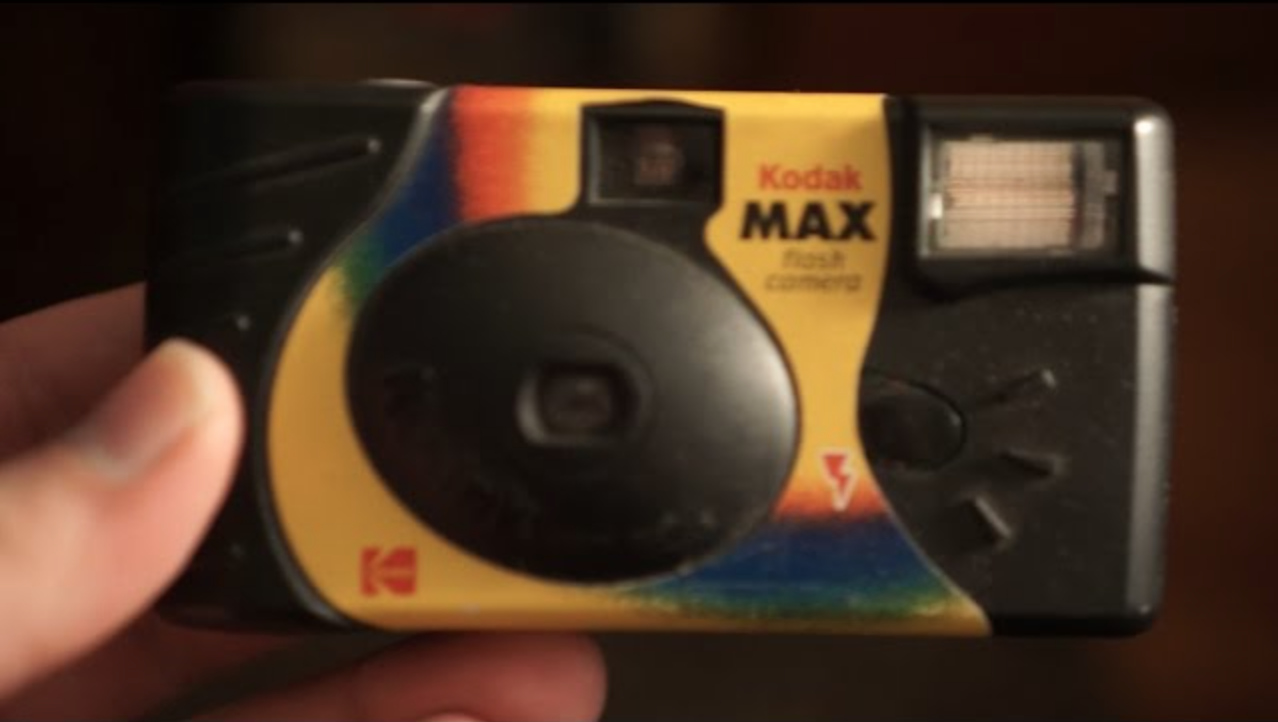 Carrying a Disposable Camera on Vacation