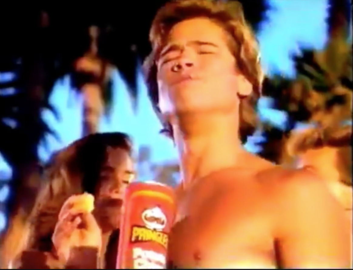 Brad Pitt, Pringles