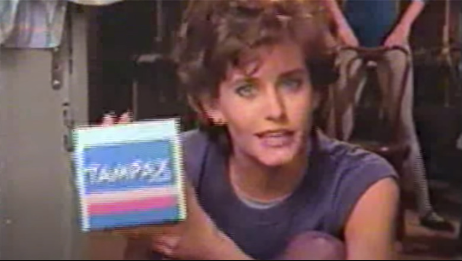 Courtney Cox, Tampax