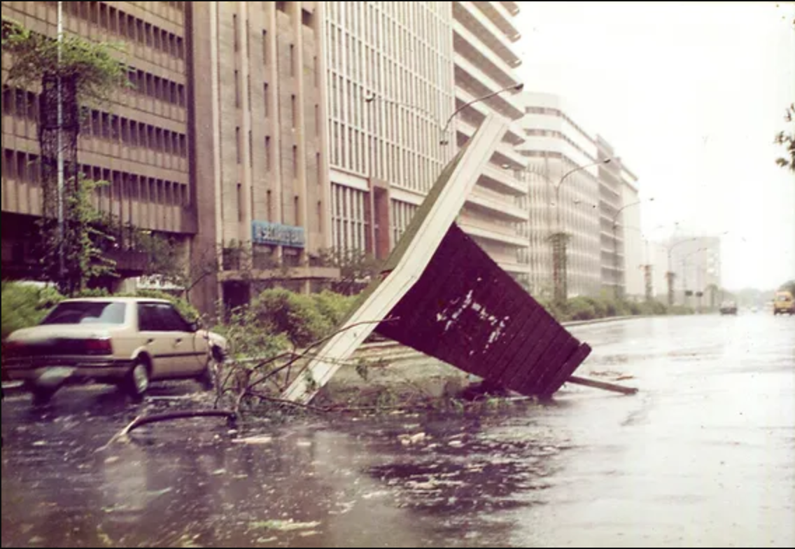 Typhoon Angela, 1995