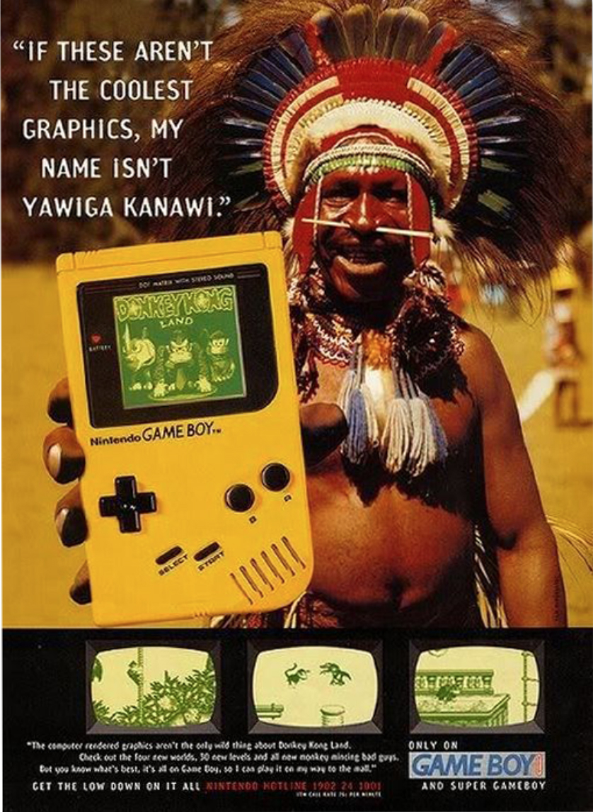 This Super Racist Gameboy Color Ad