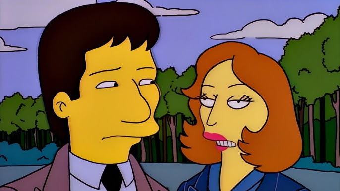 The Simpsons Meets The X-Files