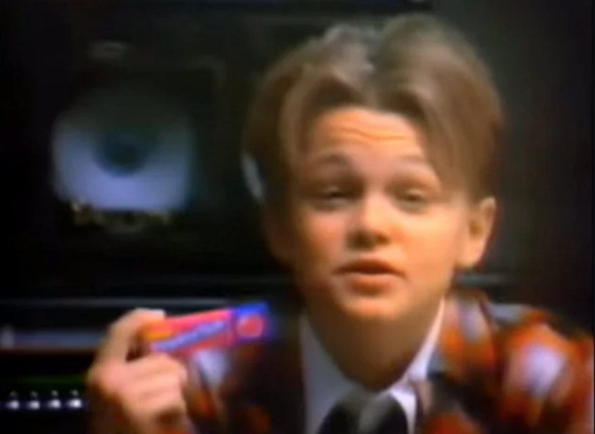 Leonardo DiCaprio,  Bubble Yum
