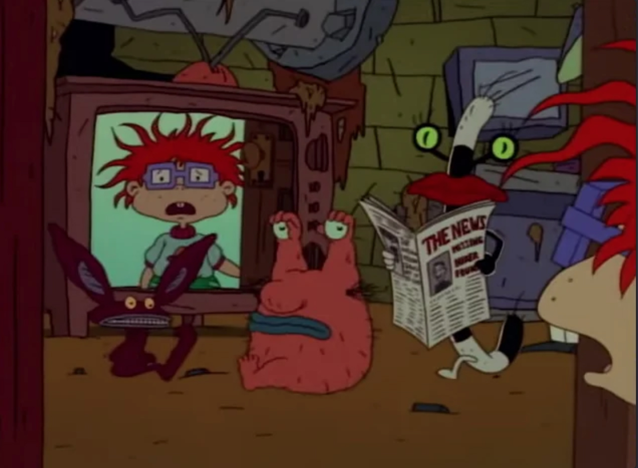Rugrats Meets Aaahh! Real Monsters