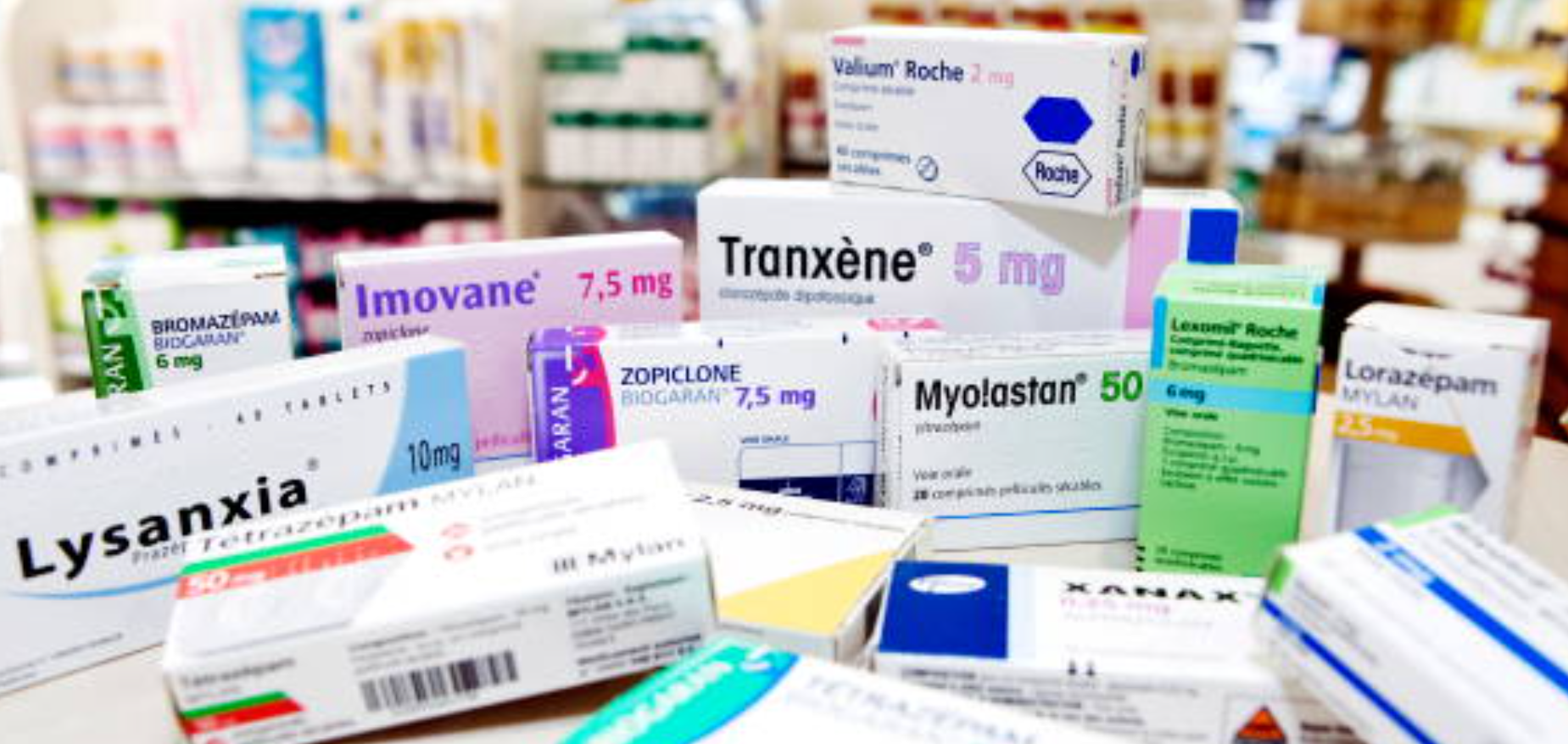 Benzodiazepines, used for anxiety and insomnia