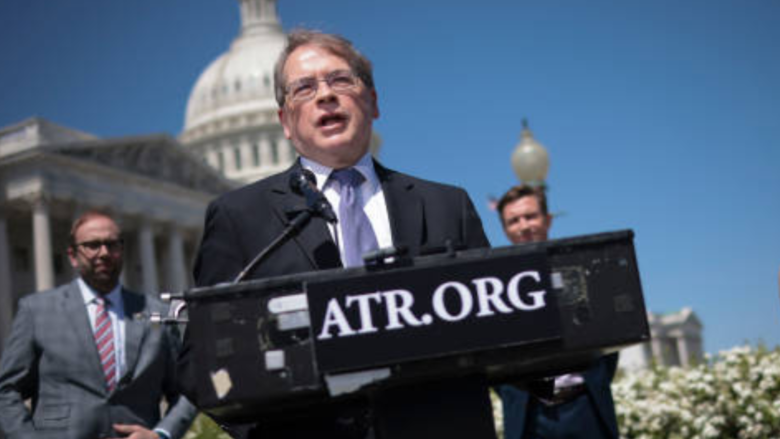 Tax reduction advocate Grover Norquist