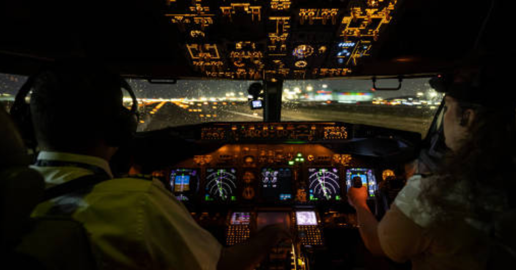 Launches a new commercial airplane