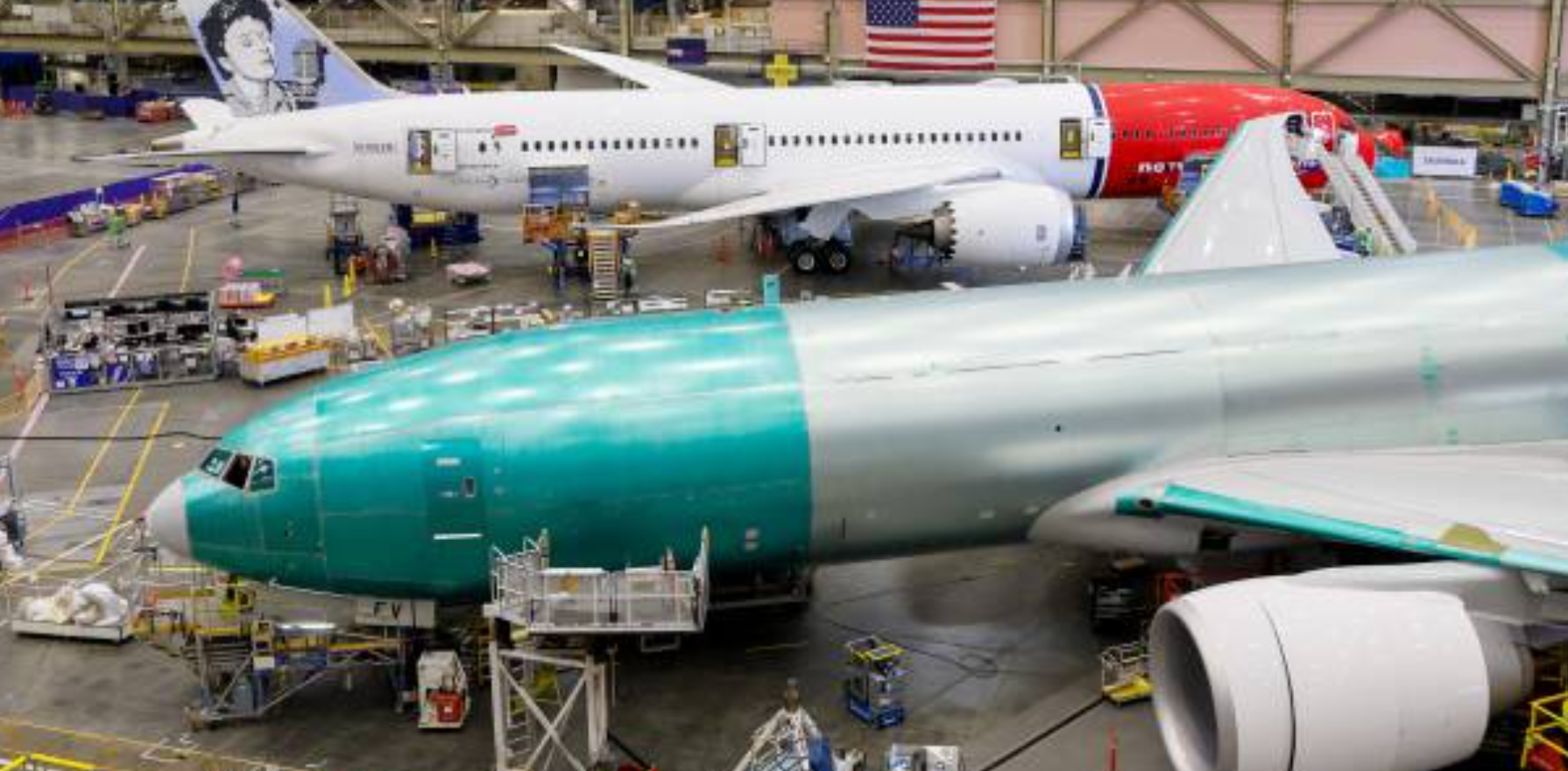 The 737 MAX production